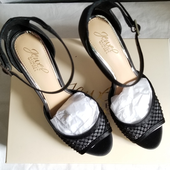 NWT Jewel Badgley Mischka Nakisha Sandals - Picture 3 of 6